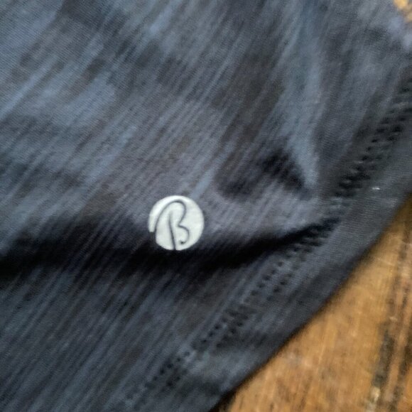 BALLY Grey workout tank top, size L - Picture 2 of 3